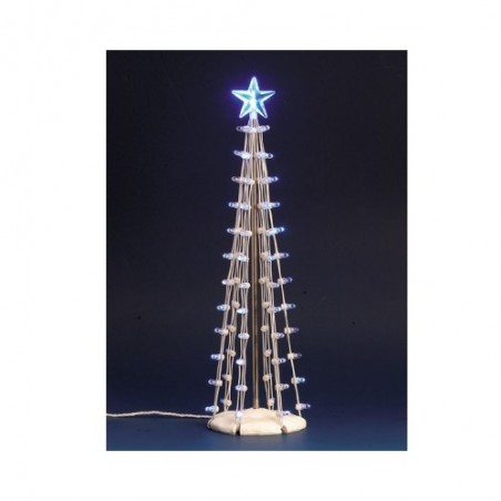Lighted Silhouette Tree(Blue)