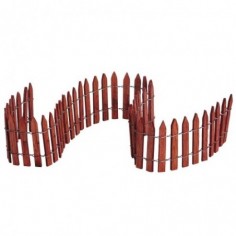 Wired Wooden Fence