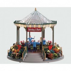 Holiday Garden Green Bandstand