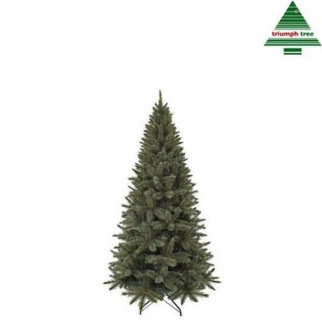 Forest frosted x-mas tree slim green TIPS 424 - h155xd86cm