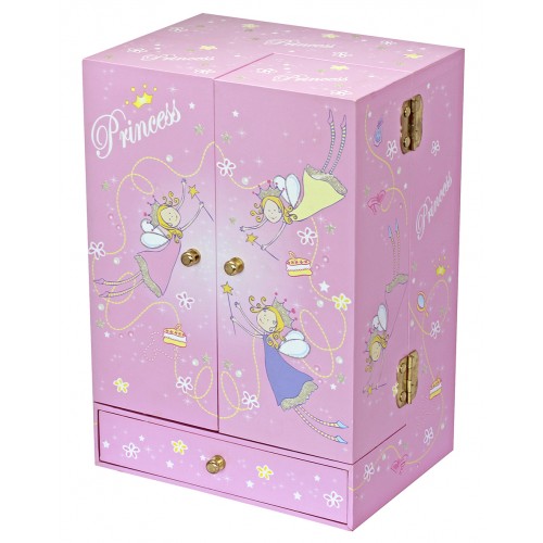 Armoire Musicale Princesse - Rose -...