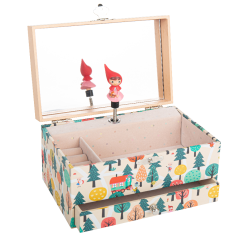 Boite à Bijoux Musicale Petit Chaperon Rouge