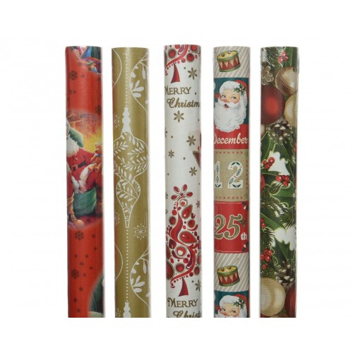 Giftwrapping paper 5ass
