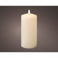 LED wick church candle wax BO indoor