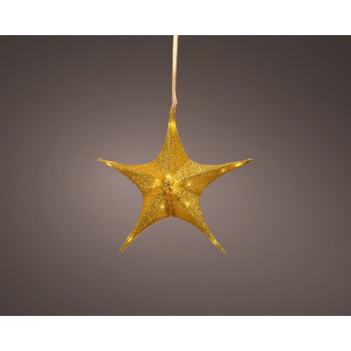 LED star polyester star steady BO indoor