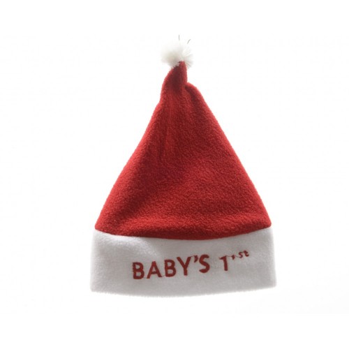 Hat polyester text: baby's 1st