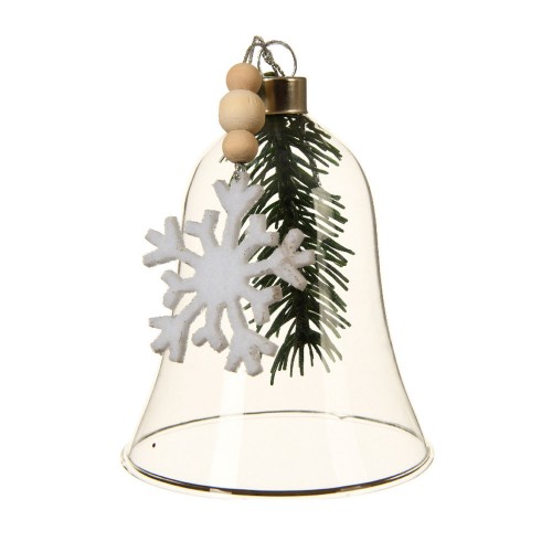 copy of Bell glass snowflake, star,...