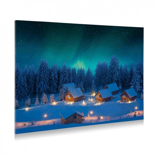 Background Lighted Canvas Northern...