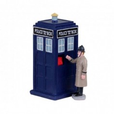 Police Call Box Set Of 2 Lemax