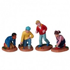 Marbles Champ Set Of 4