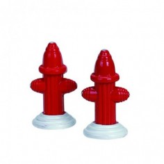 Metal Fire Hydrant Set Of 2