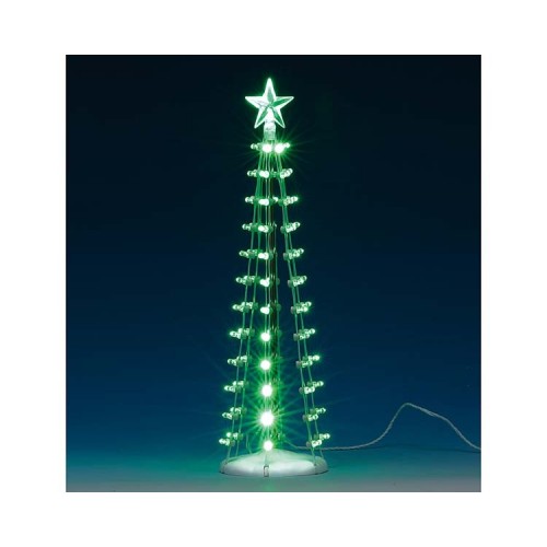 Lighted Silhouette Tree (Green)