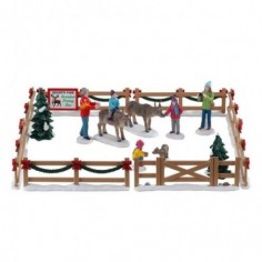 Reindeer Petting Zoo  Lemax