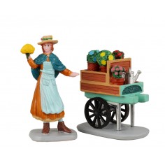 Merry'S Garden Cart Lemax...