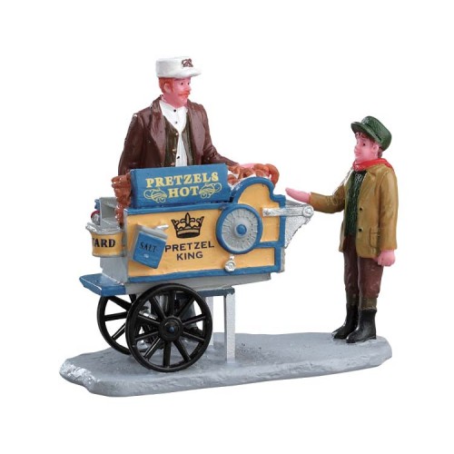 Pretzel King Pretzel Cart Lemax