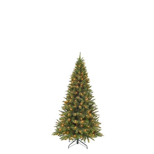 Forest frosted x-mas tree led slim...