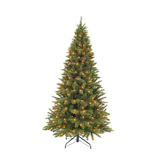 Forest frosted x-mas tree led slim...