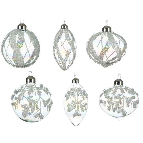 Ornament glass glitter beads sequins