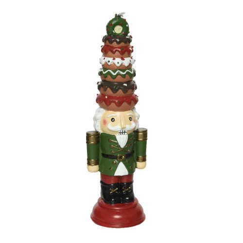 Candle wax nutcracker