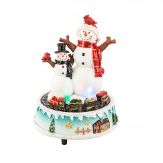 LED scenery Snowmans