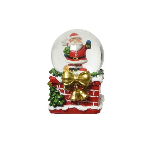 Snowglobe santa