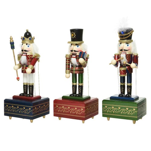 Music Box Firwood Nutcracker 30cm