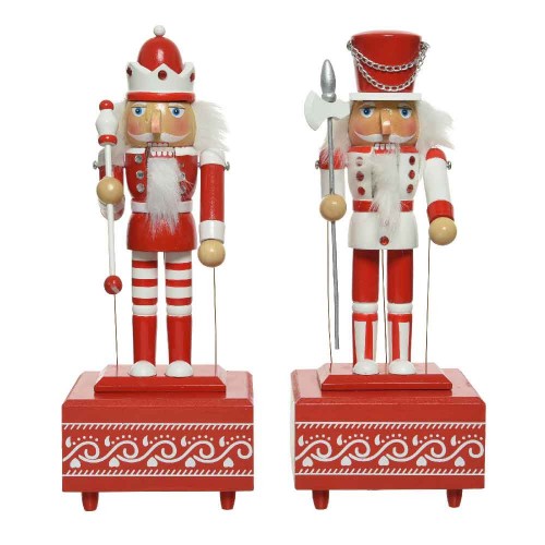 Music Box Nutcracker 30cm