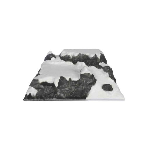 Mini Ski Run Christmas Village 39x38x14cm