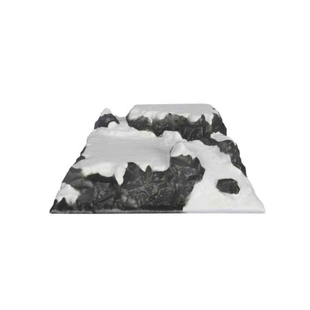 Mini Ski Run Christmas Village 39x38x14cm