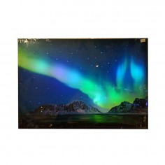 LED canvas Aurora Boreal 1