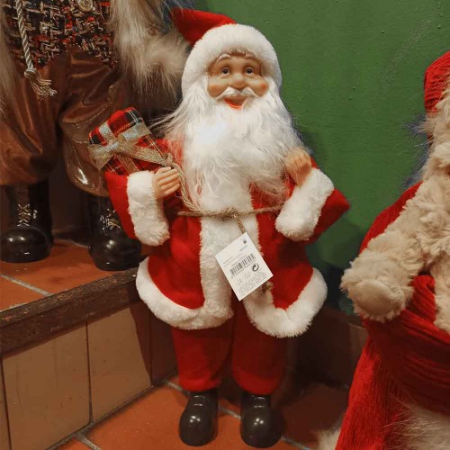 Muñeco Santa Claus mediano