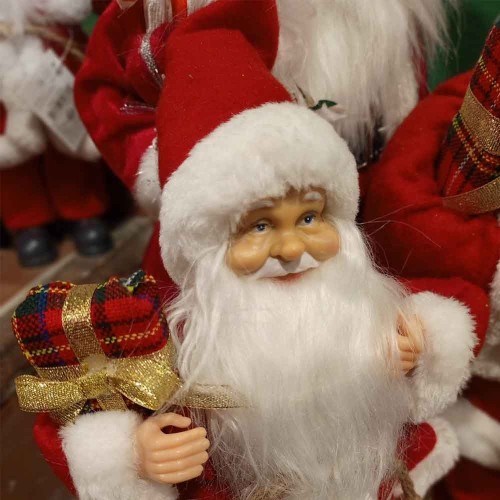Medium Santa Claus doll 45cm