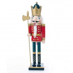Wooden King Nutcracker 38cm