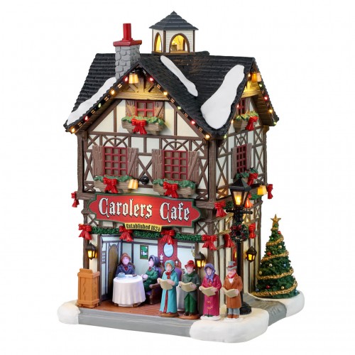 Carolers Café Lemax