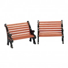 PARK BENCH, SET OF 2