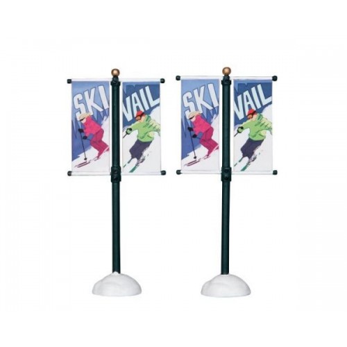 STREET POLE BANNER, SET OF 2