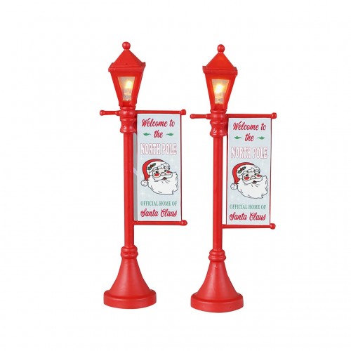 North Pole Lamppost Lemax