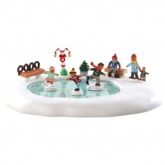 Gingerbread Skating Pond Lemax