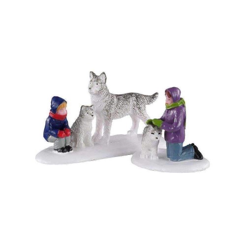 FUTURE SLED DOGS, SET OF 2