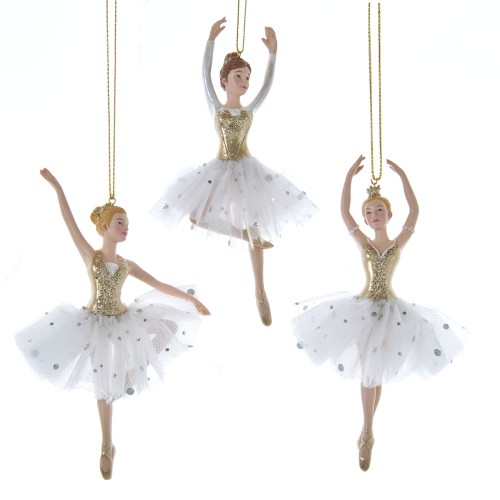 Platinum & white ballerina 16,51cm