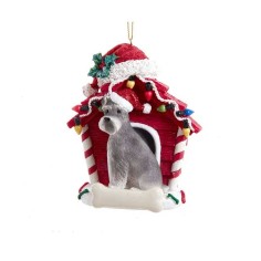 Schnauzer Doghouse  10cm