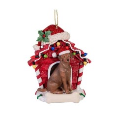 Chocolate Labrador Retrieve  10cm