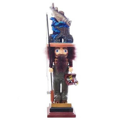 18,5" Fisherman Nutcracker