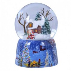 Snow globe Christmas house...