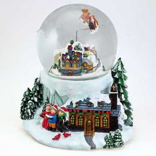 Snow globe 120 mm, Village scene with...