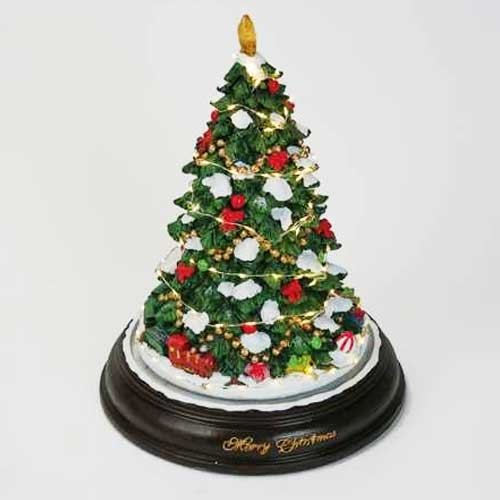 Christmas tree with lighting effects -