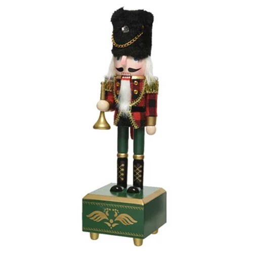 Music box Nutcracker trumpet 30cm