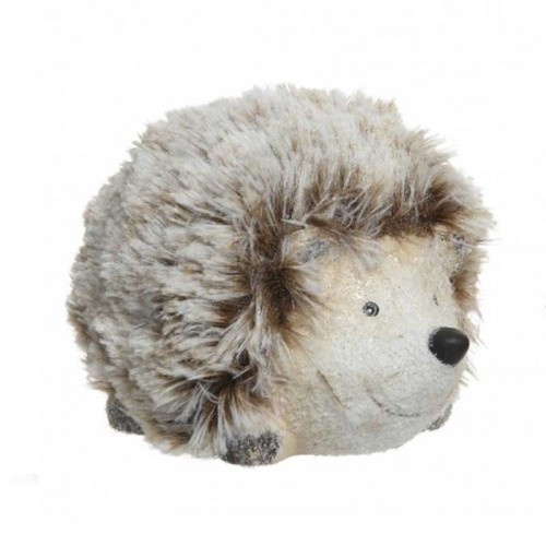 Hedgehog terracotta artificial fur...