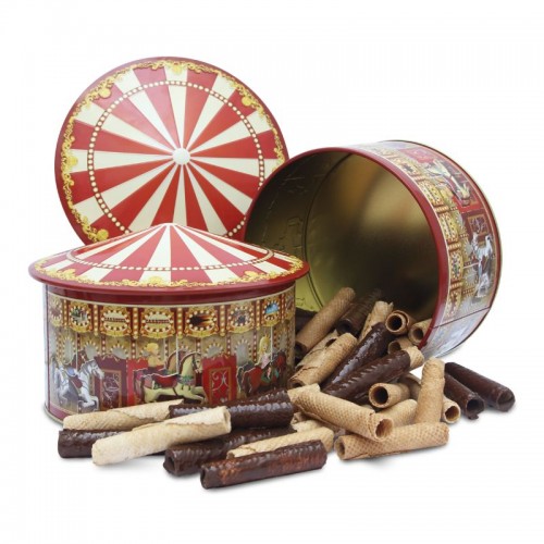 Rotating musical carousel wafers 400gr.