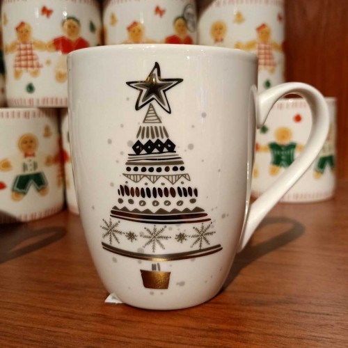 Taza árbol navidad